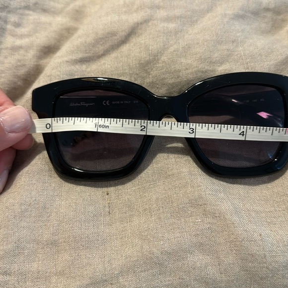 Salvatore Ferragamo Black Sunglasses